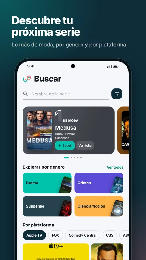 Buscar: lo más de moda, por género y por plataforma